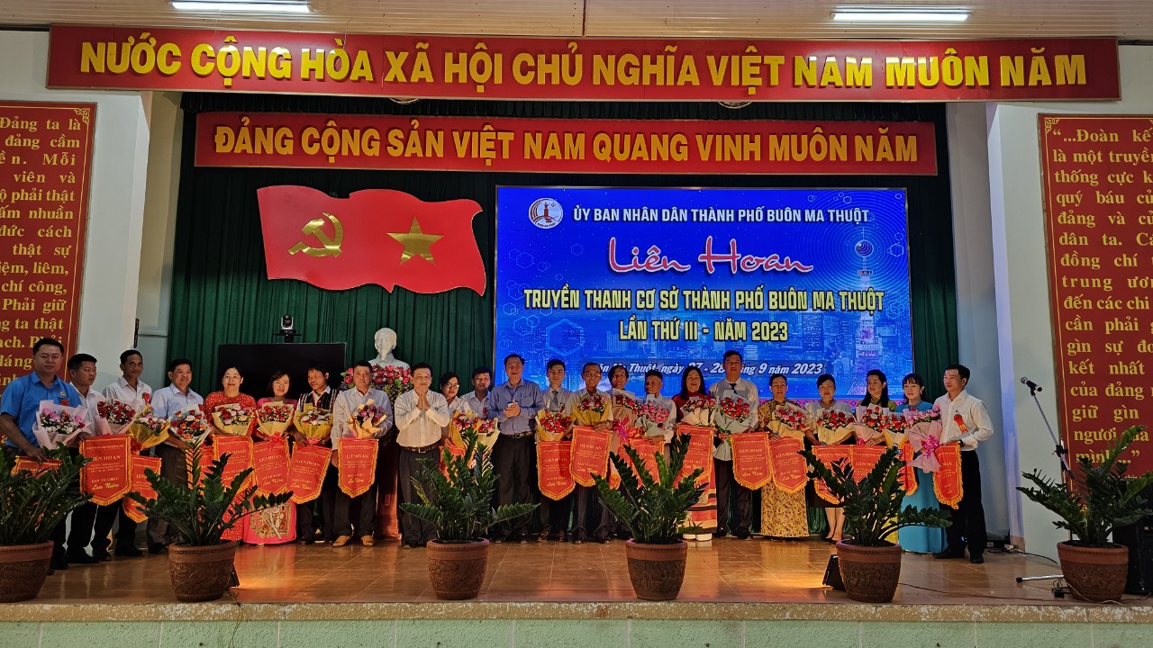 Liên hoan Truyền thanh cơ sở lần thứ III năm 2023 trên địa bàn thành phố Buôn Ma Thuột